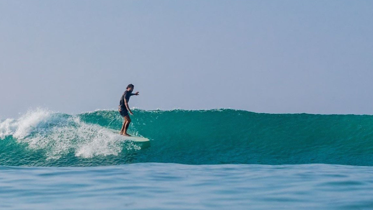 Surfing from Ahangama