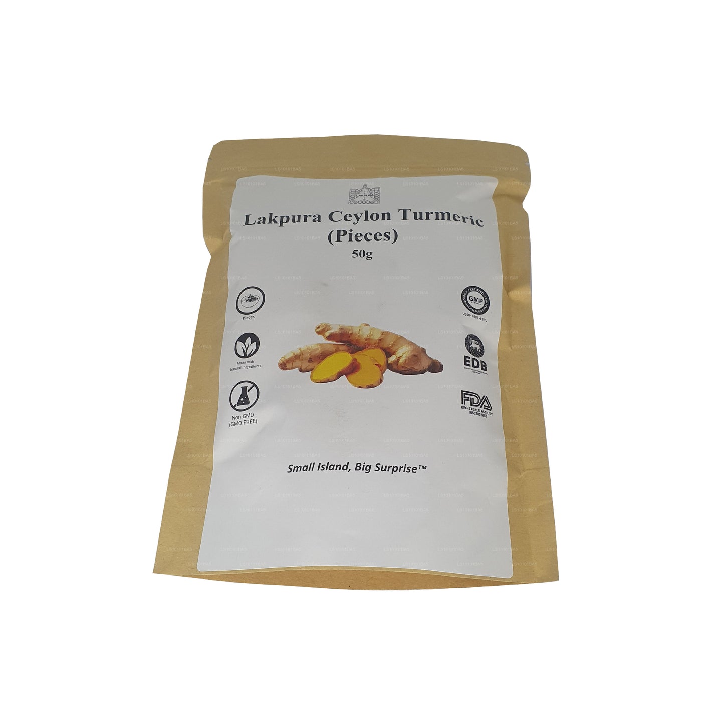 Lakpura Premium Quality Ceylon Turmeric (Pieces)