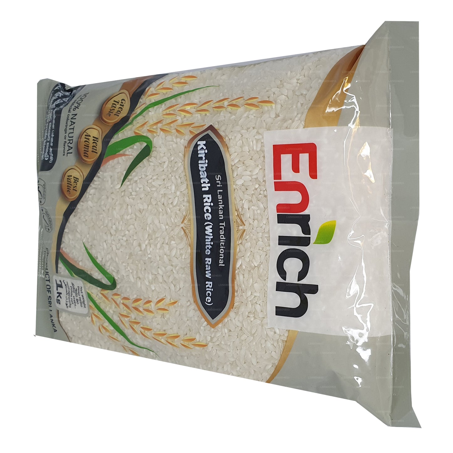 Enrich Kiribath (White Raw) Rice (1kg)