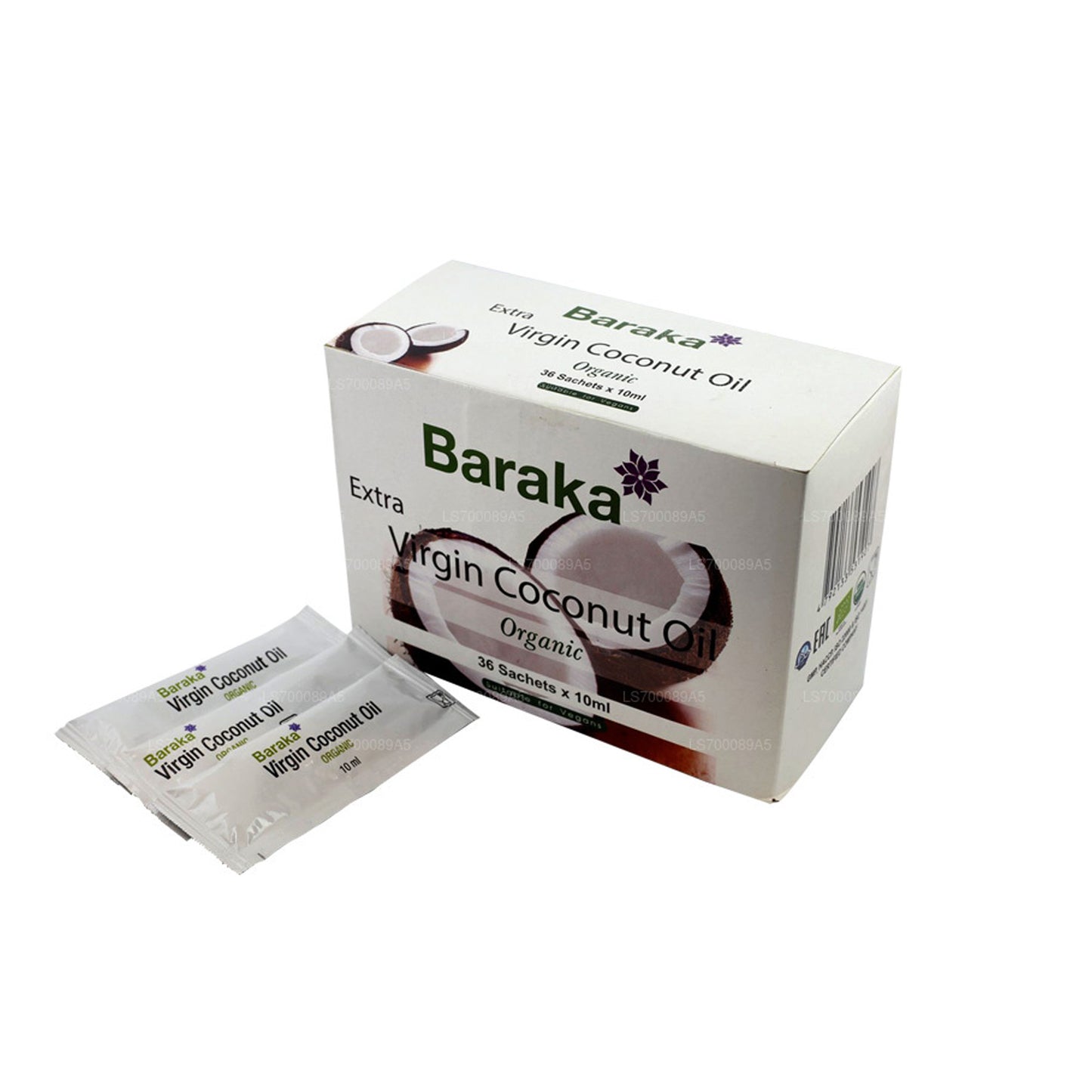 Baraka Virgin Coconut Oil (360ml) 10 Sachets