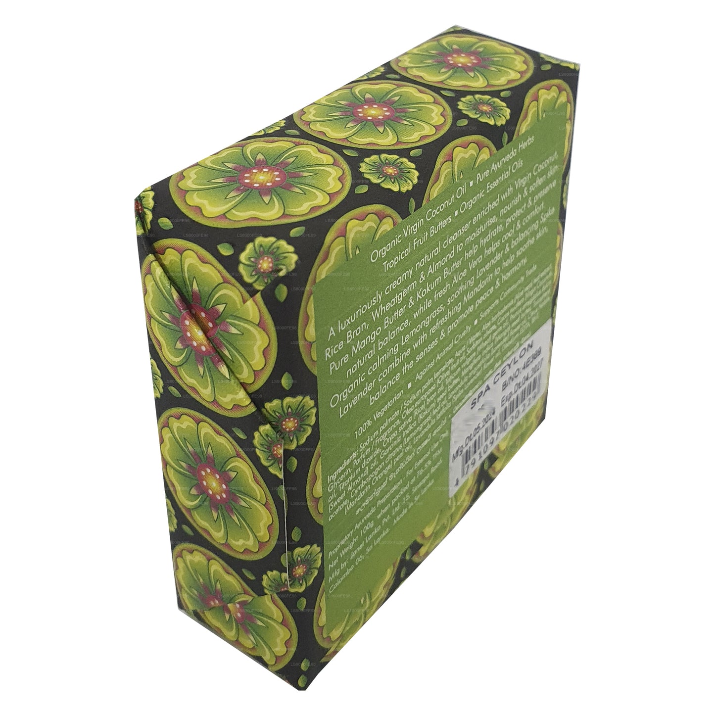 Spa Ceylon Lemongrass Mandarin Luxury Soap (100g)