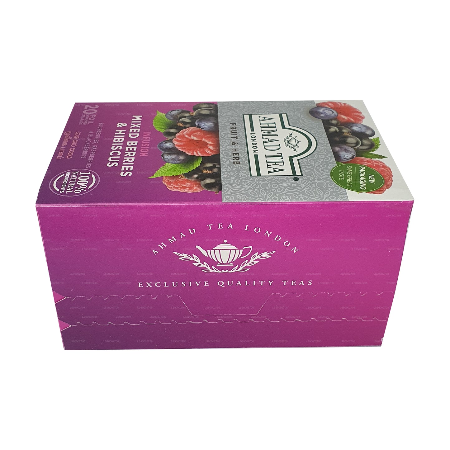 Ahmad Tea Mixed Berry & Hibiscus (40g) 20 Foil Tea Bags