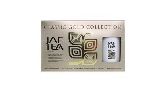 Jaf Tea 클래식 골드 컬렉션 호일 봉투 (100g) 머그 카톤 포함