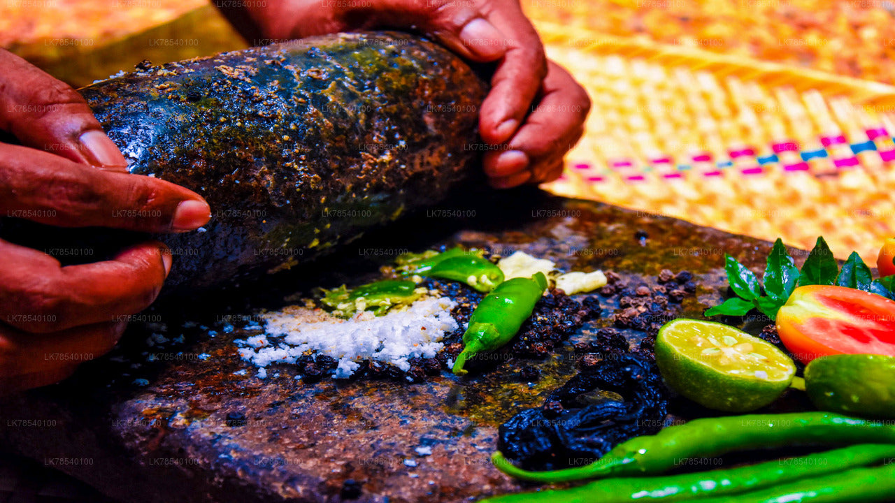 Matale의 스리랑카 향신료를 사용한 요리 실험