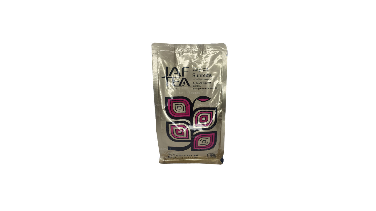 Jaf Tea 클래식 골드 실론 슈프림 (250g) 스탠드 업 파우치