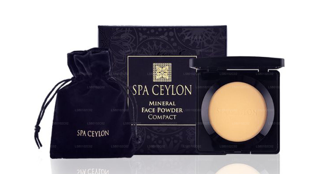 Spa Ceylon Mineral Face Powder Compact 02 - Ceylon Sandalwood