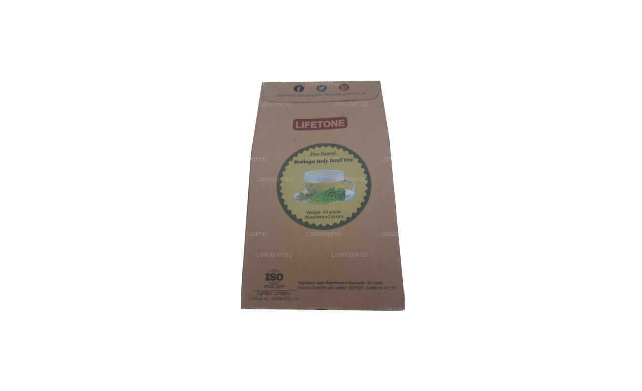 Lifetone Moringa Holy Basil Tea (40g)