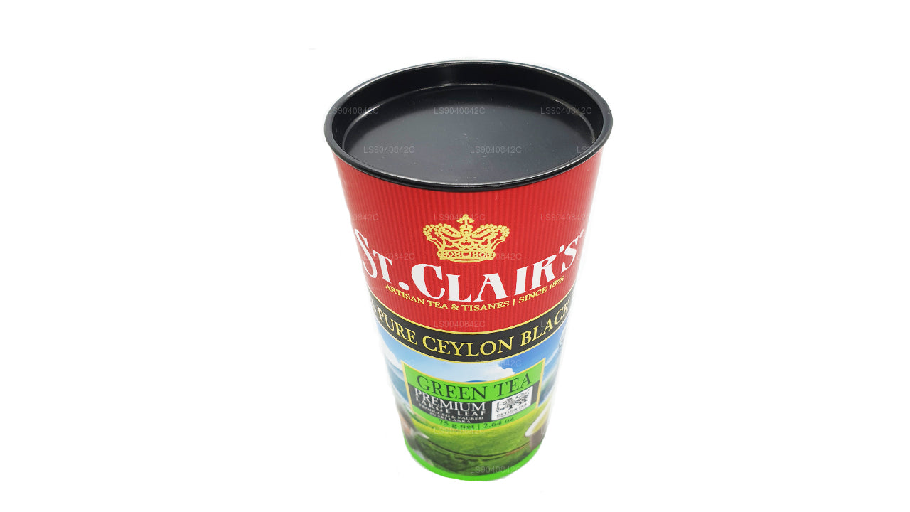 St. Clair's Pure Ceylon Large Leaf Green Tea (75g)