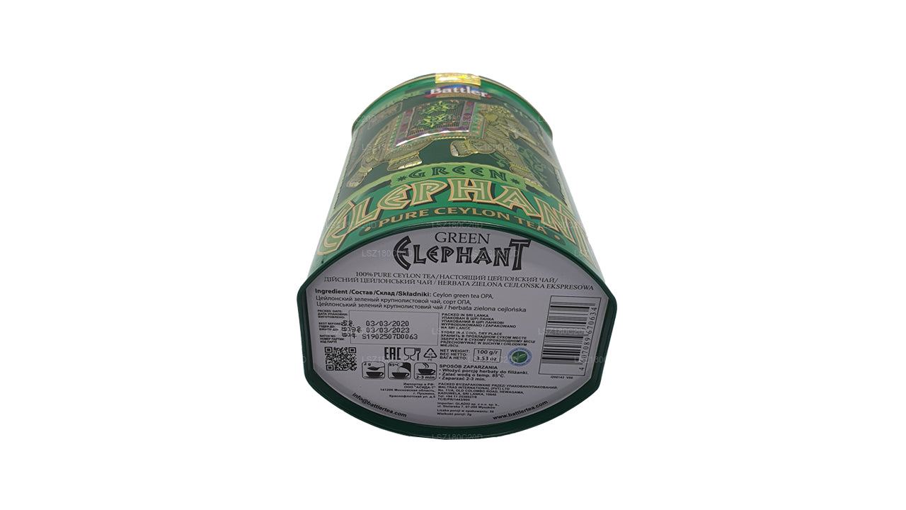 Battler Green Elephant OPA (100g) Caddy